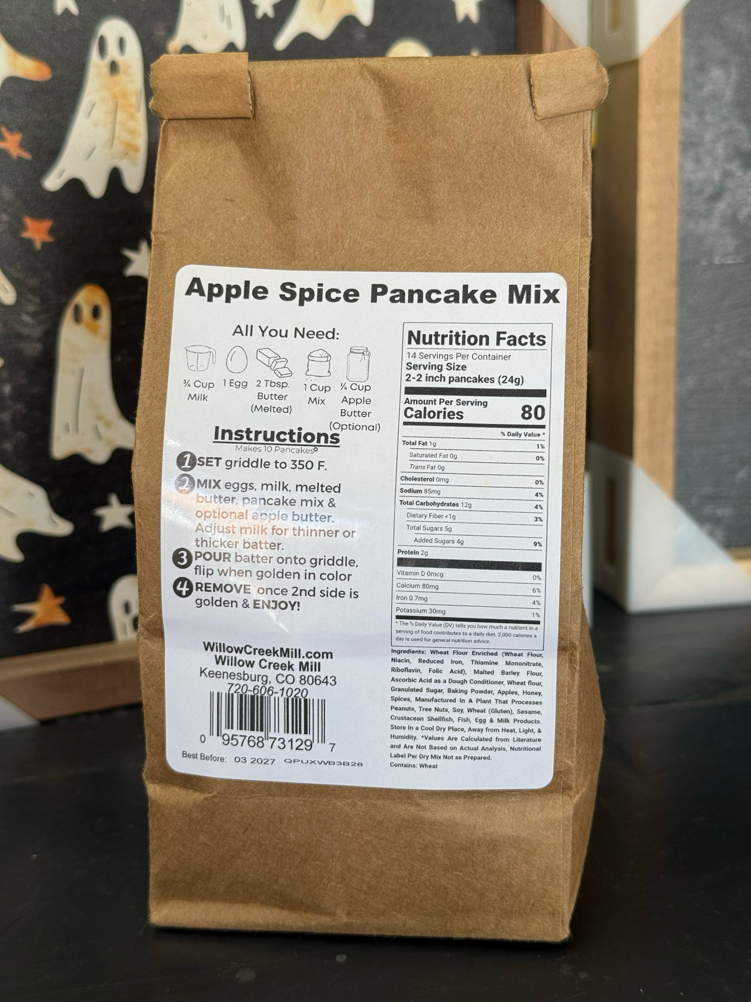 Apple Spice Pancake Mix