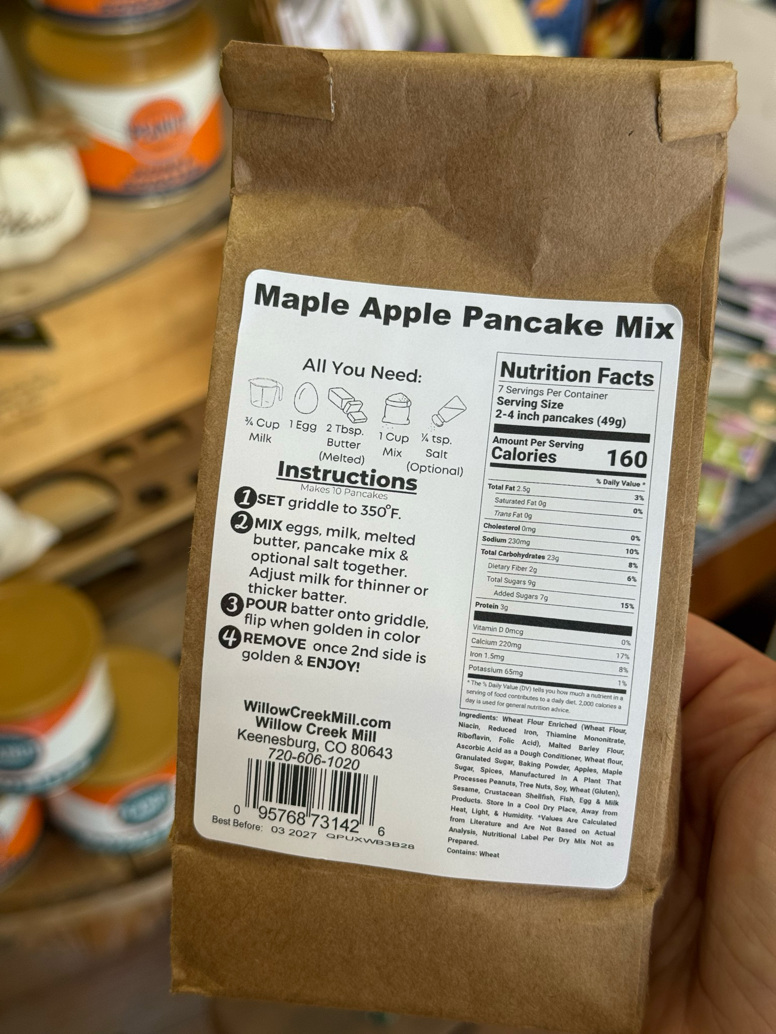 Maple Apple Pancake Mix