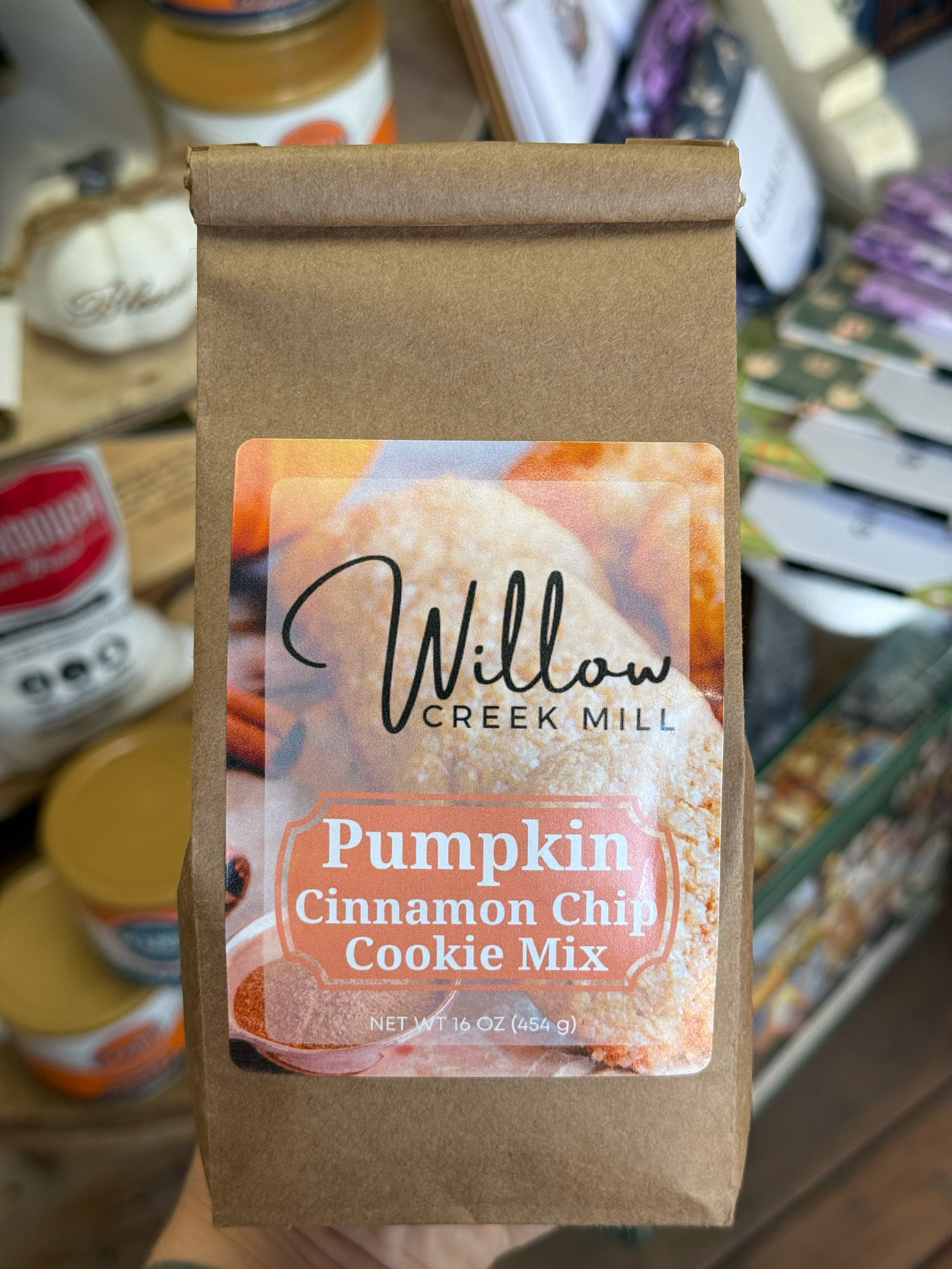 Pumpkin Cinnamon Chip Cookie Mix