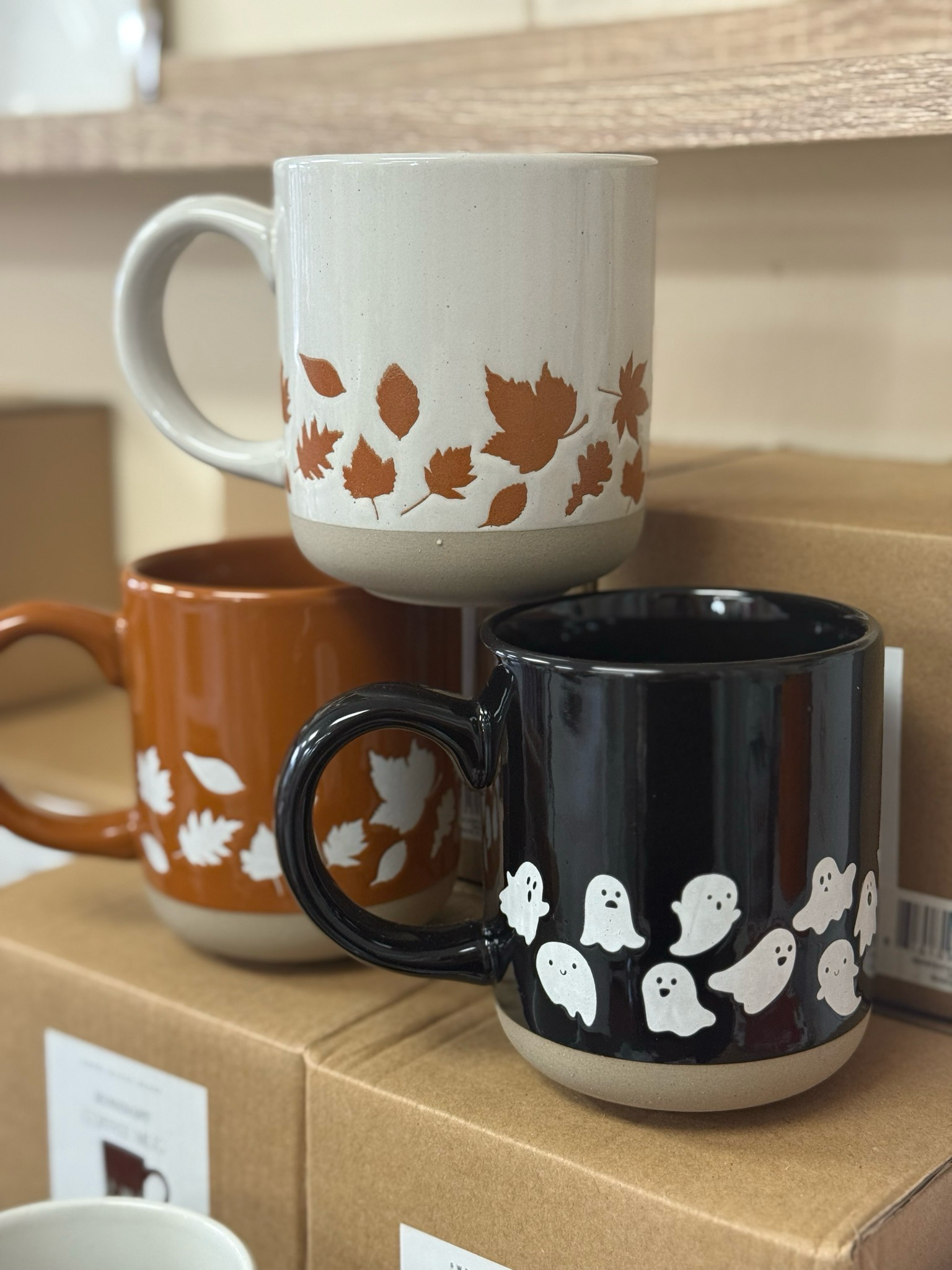 Ghost Pattern Mug