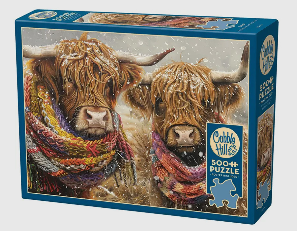 Highland Cows (500pc or 1000pc) Puzzle