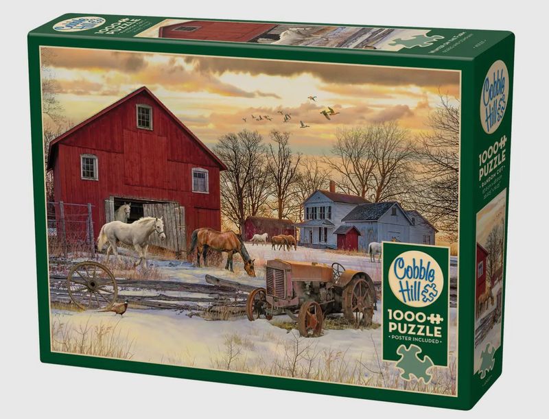 Winter On the Farm 1000pc Puzzle