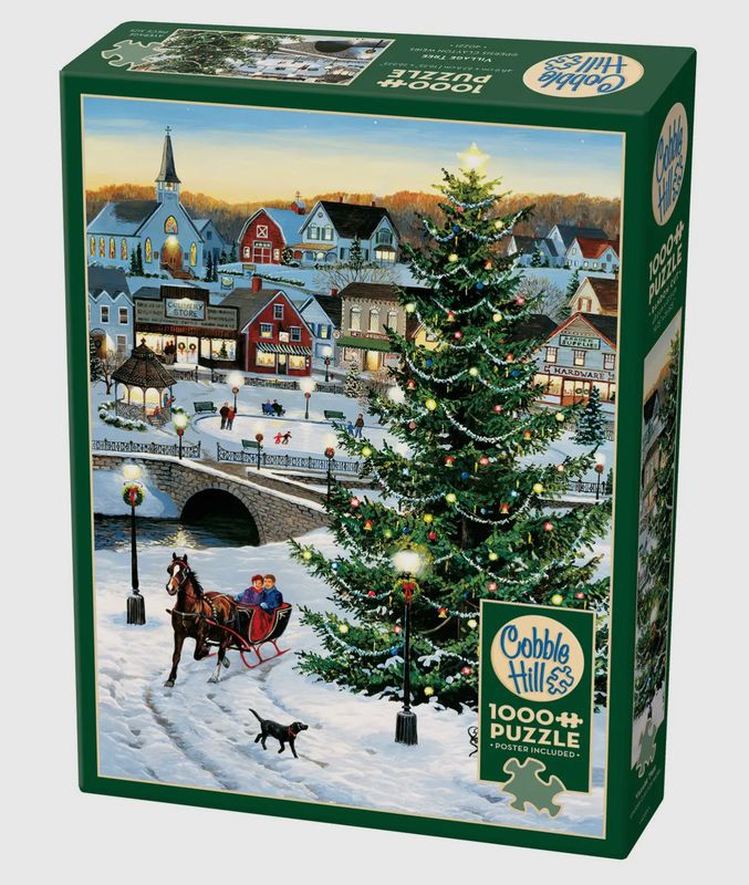 Village Tree 1000pc Puzzle