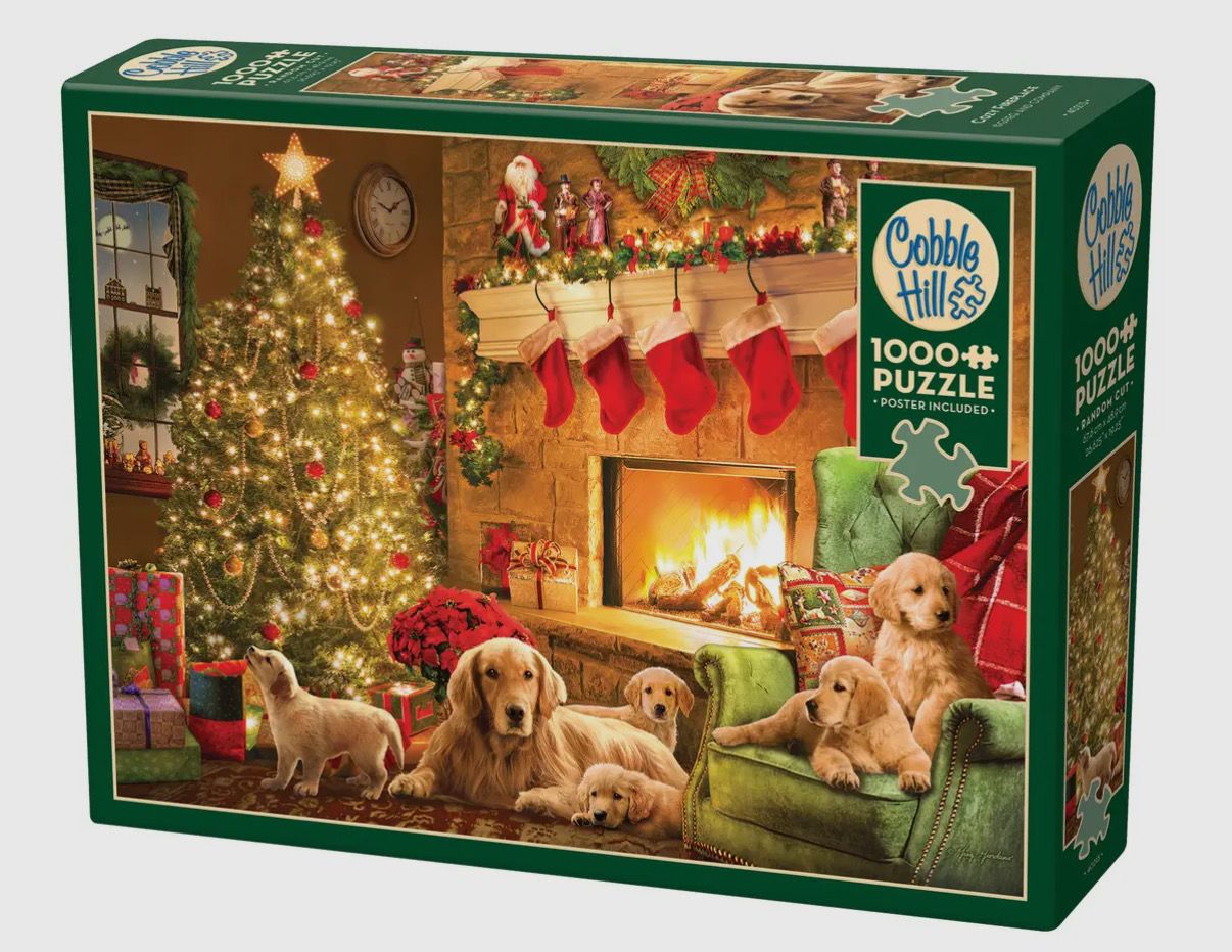 Cozy Fireplace 1000pc Puzzle