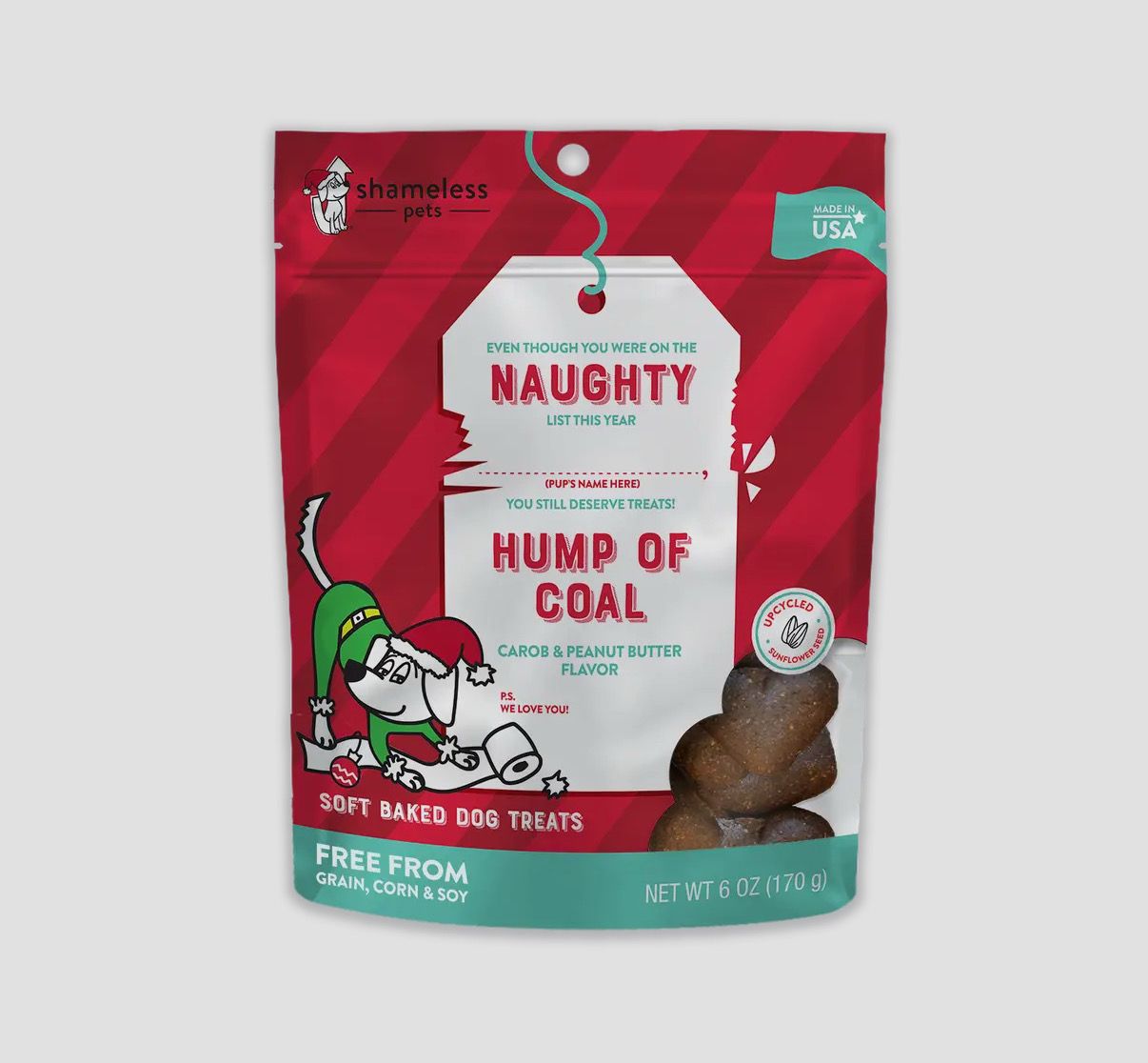 Hump of Coal for Naughty Pups