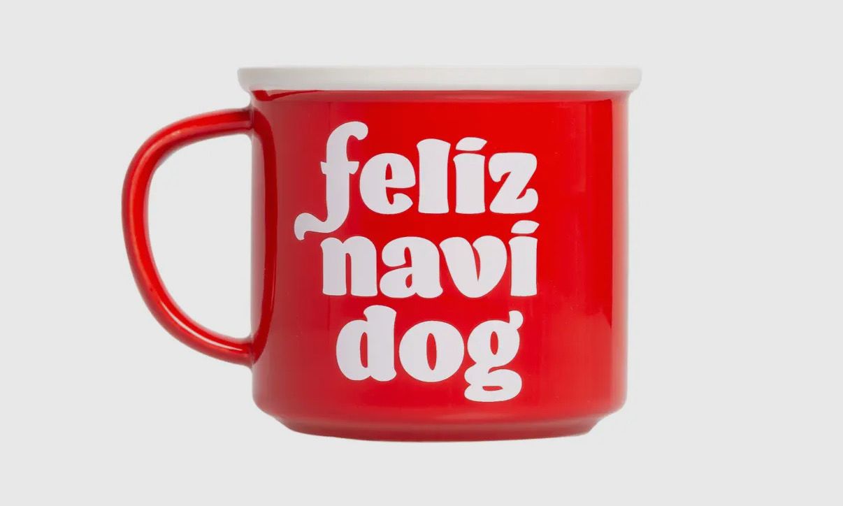 Holiday Feliz Navidog Camper Mug Holiday Feliz Navidog Camper Mug