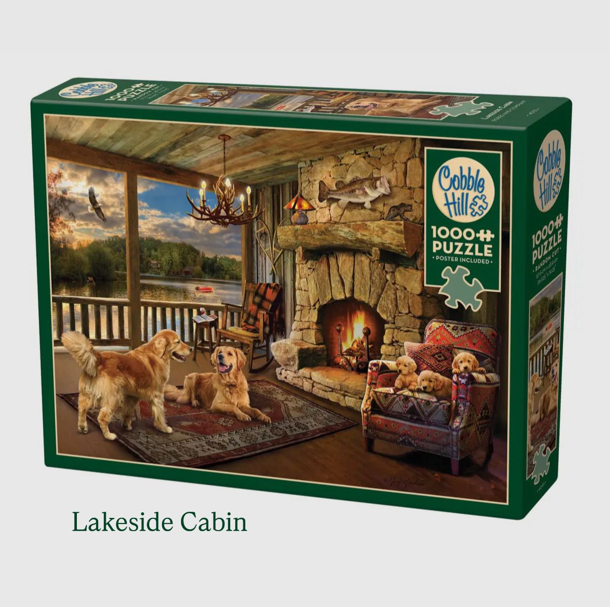 Lakeside Cabin 1000pc Puzzle Lakeside Cabin 1000pc Puzzle