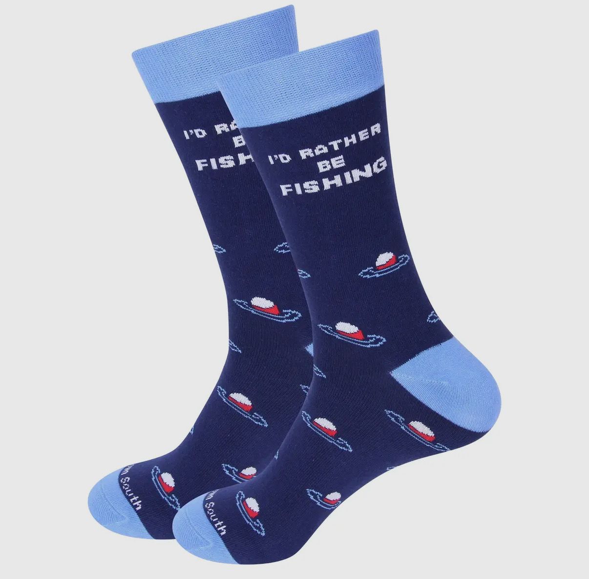 ‘I’d Rather Be Fishing’ Socks