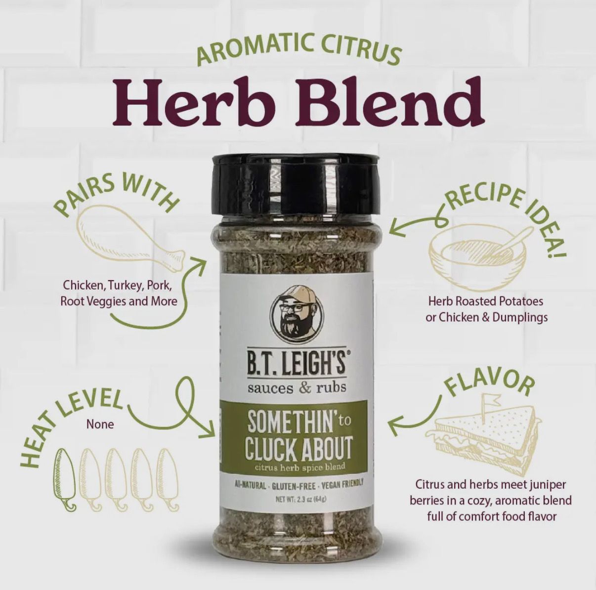 Aromatic Citrus Herb Blend
