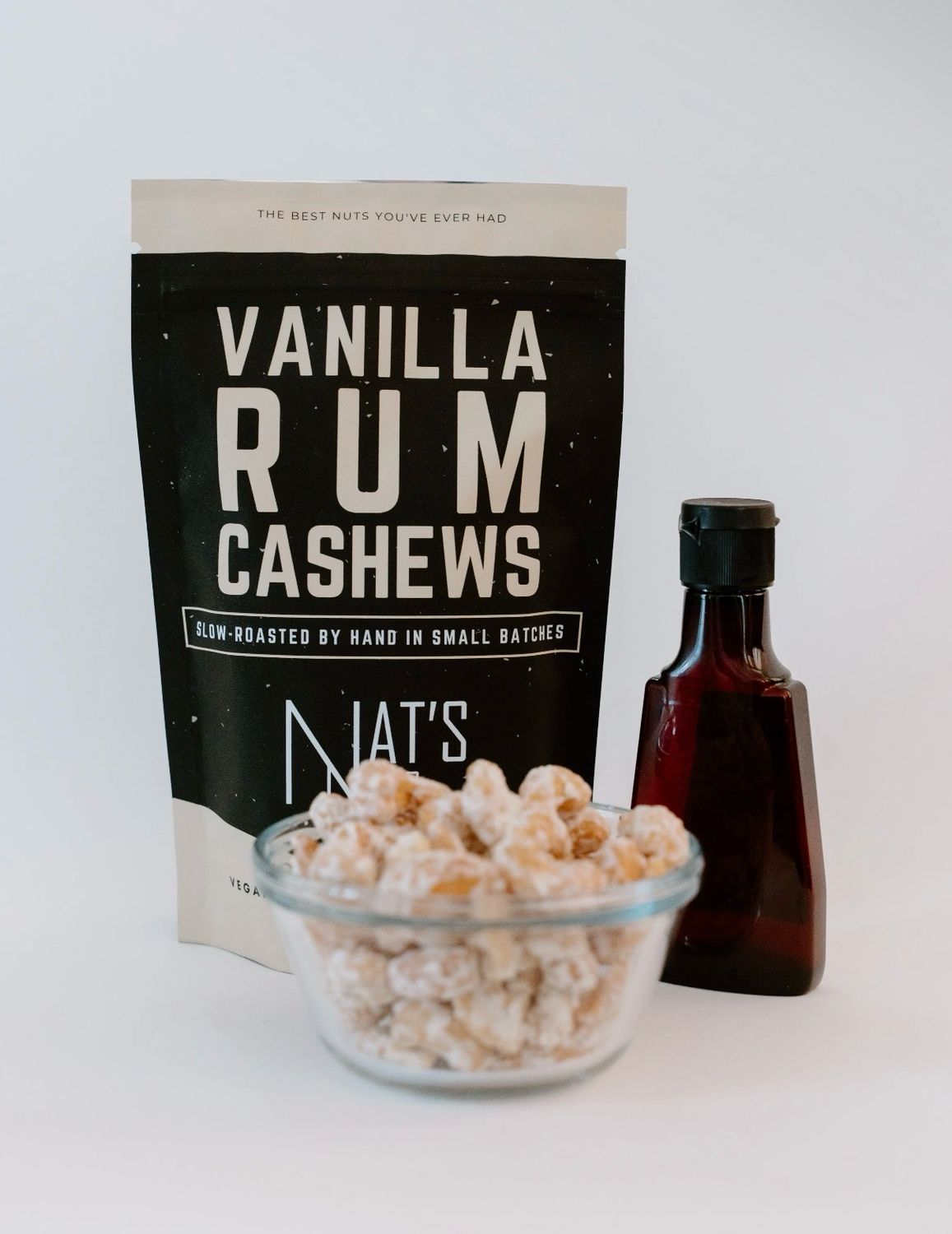 Vanilla Rum Cashews Vanilla Rum Cashews