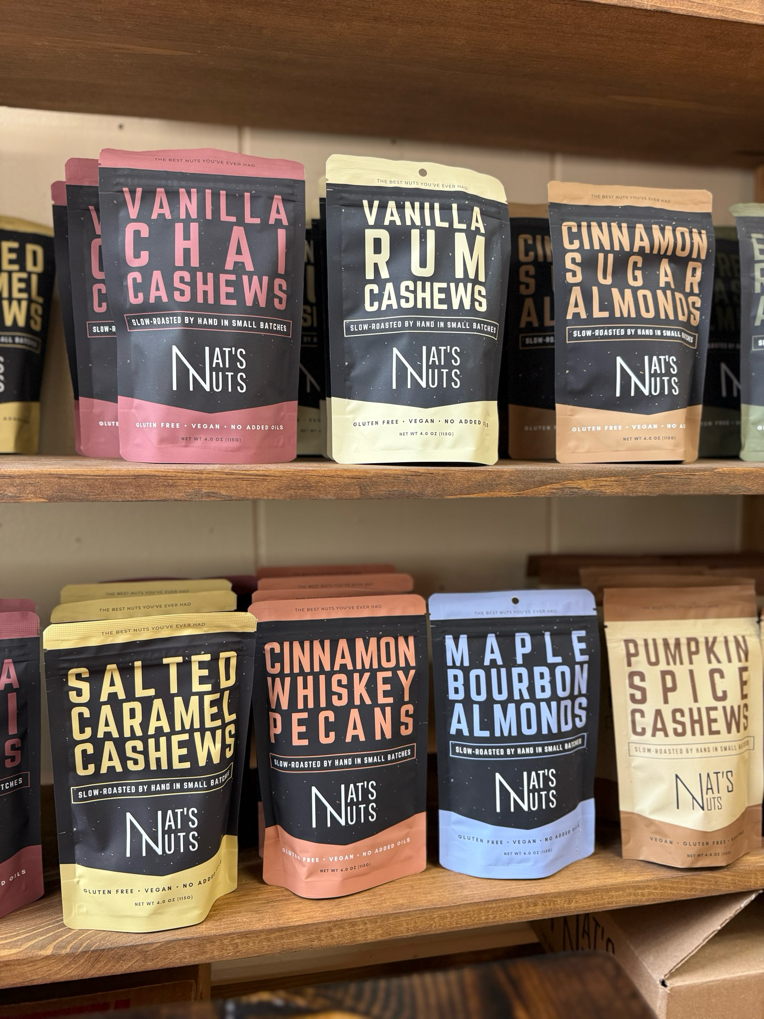 Maple Bourbon Almonds