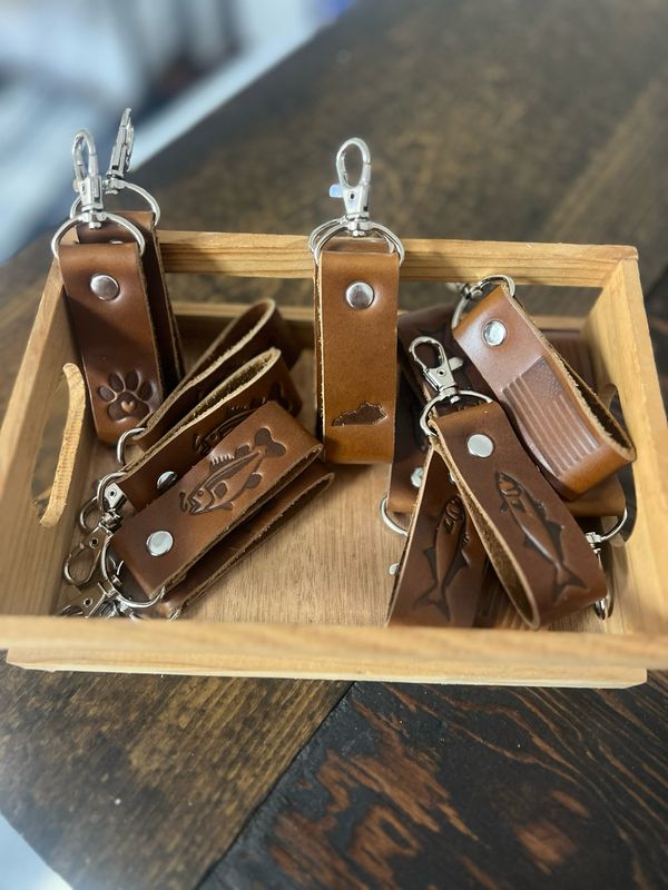 Leather Keychain