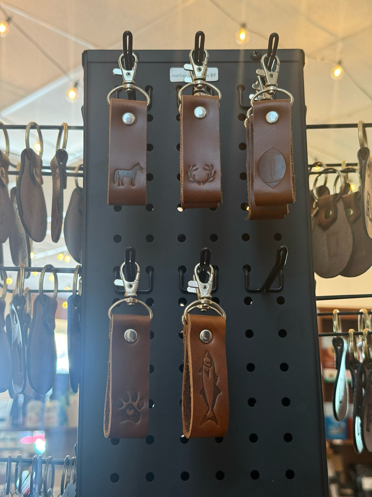 Leather Keychain