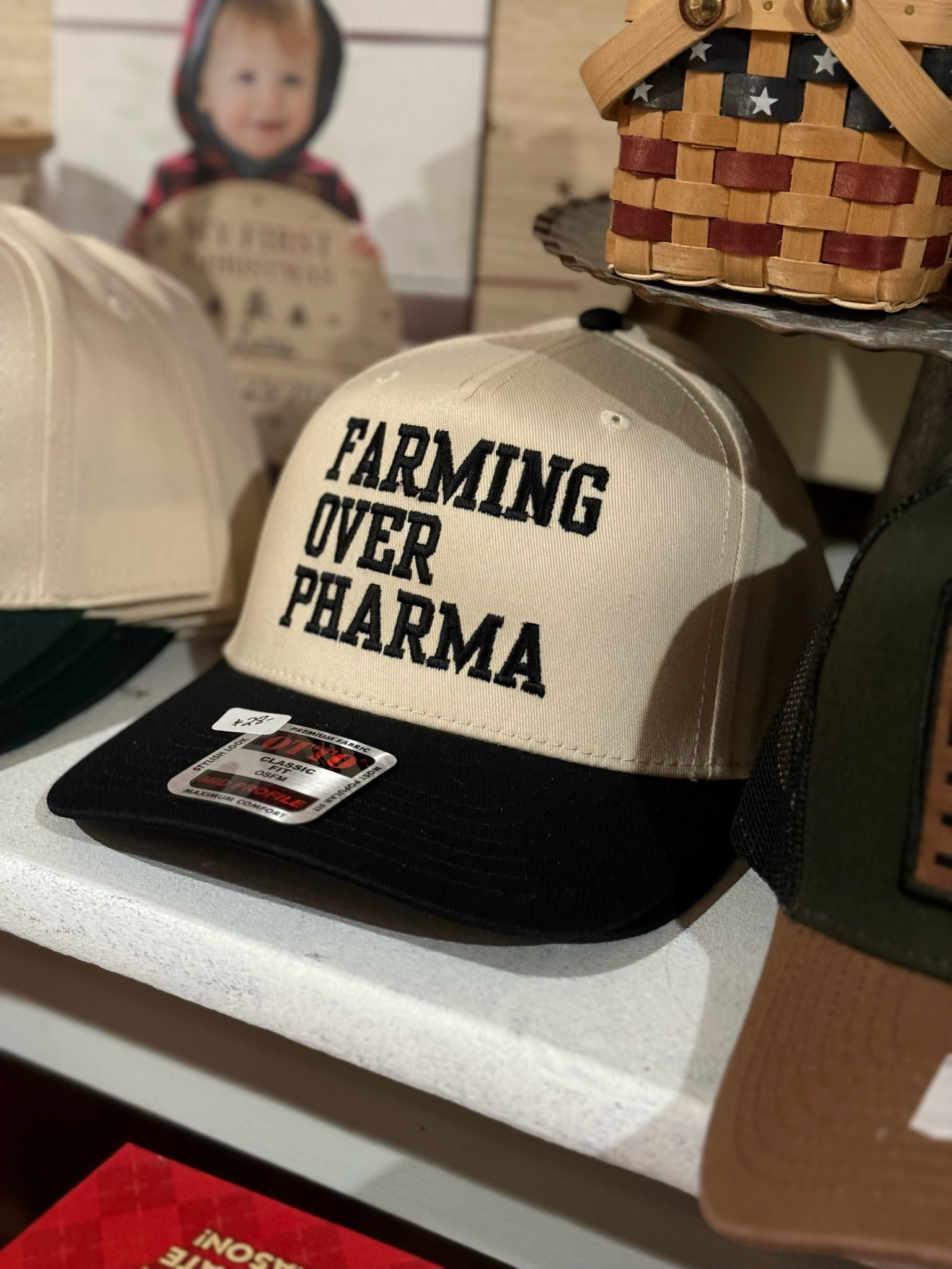 Farming Over Pharma Hat