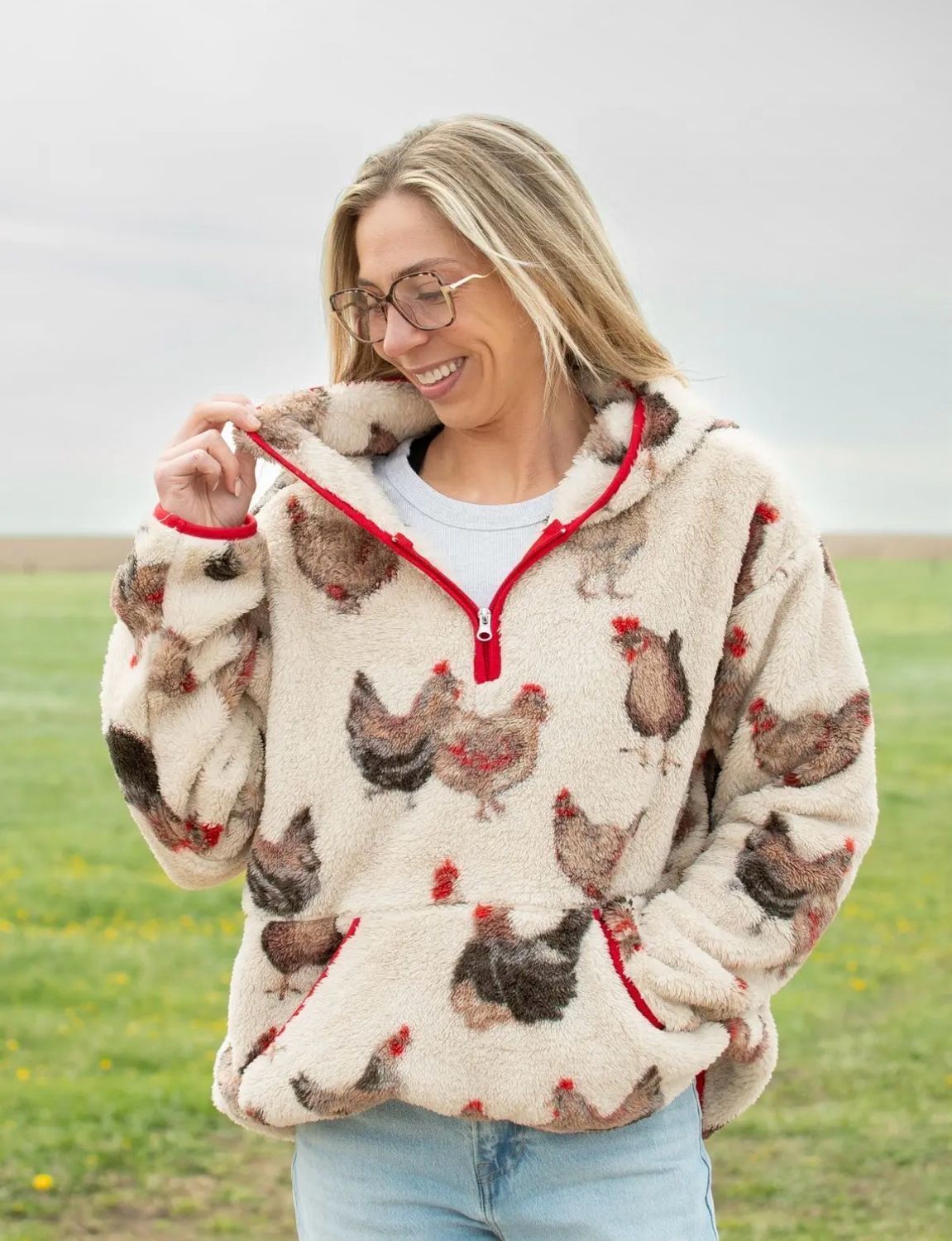 Sherpa 1/4 Zip Hoodie