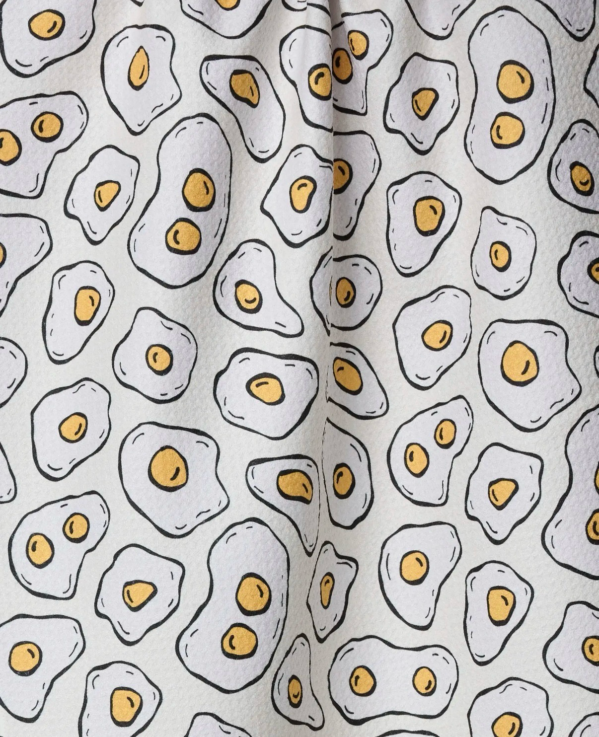 Geometry Kitchen Towel: Sunny Side Eggs