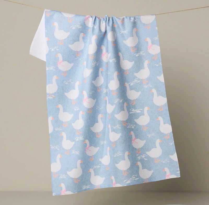 Geometry Kitchen Towel: Silly Goose