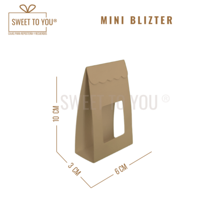 Blizter Mini | Kraft | 10*6*3 cm