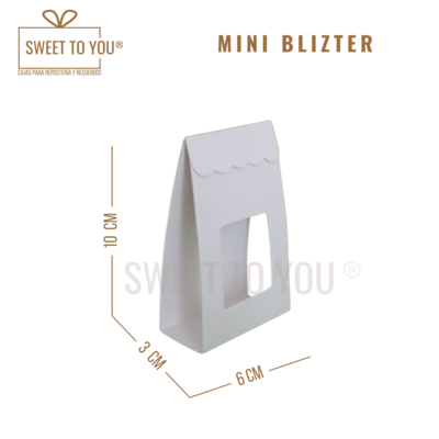 Blizter Mini | Blanco | 10*6*3 cm