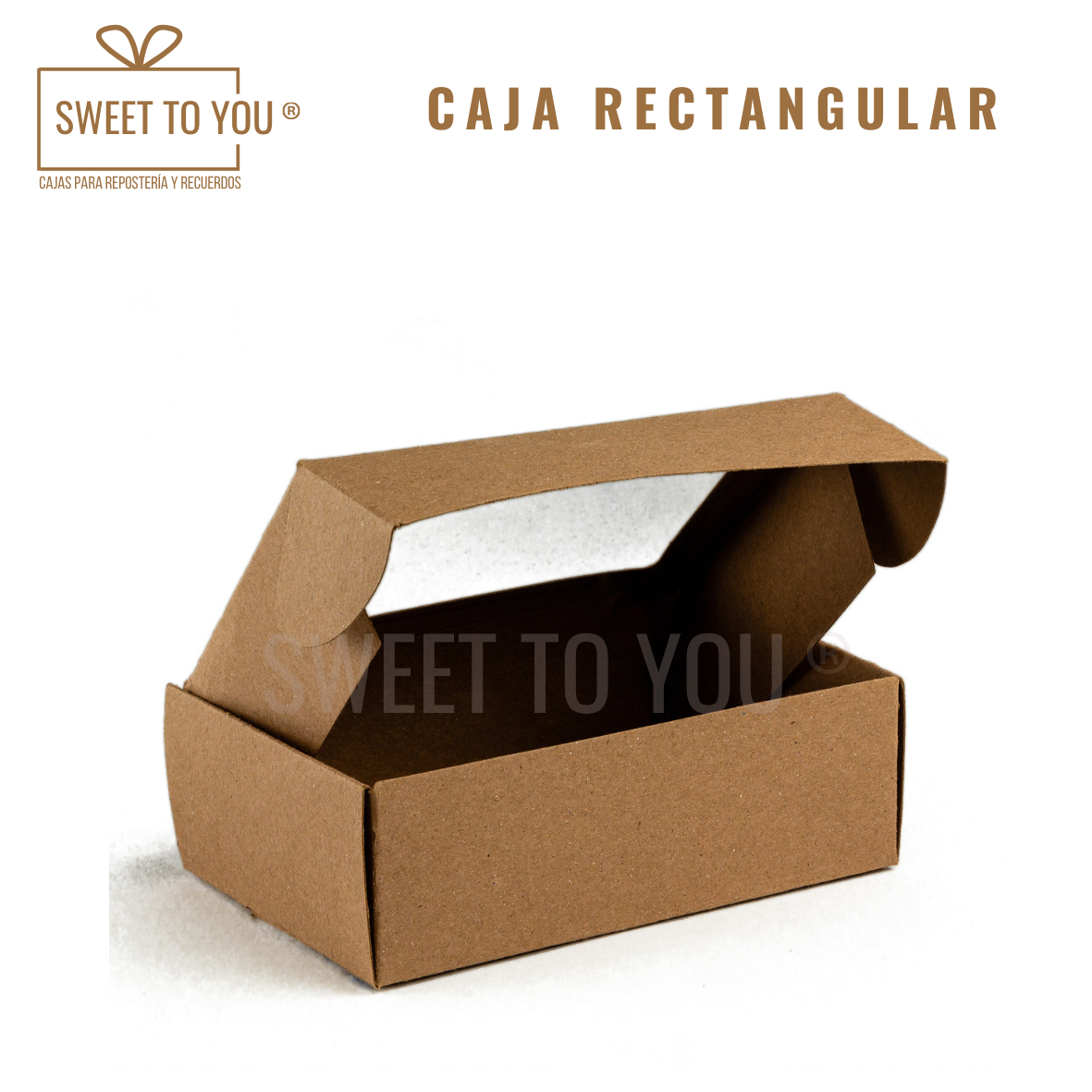 Caja Rectangular | Kraft | 15*10*5 cm
