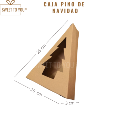 Caja Pino| Kraft | 25*20*5 cm