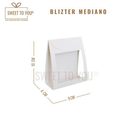 Blizter CH | Blanco | 10*9*4 cm