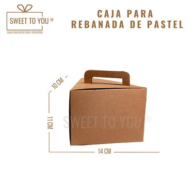Caja Rebanada De Pastel | Asa |  Craft | 11x14x10 cm