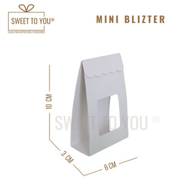 Blizter Mini | Blanca | 10x6x3 cm