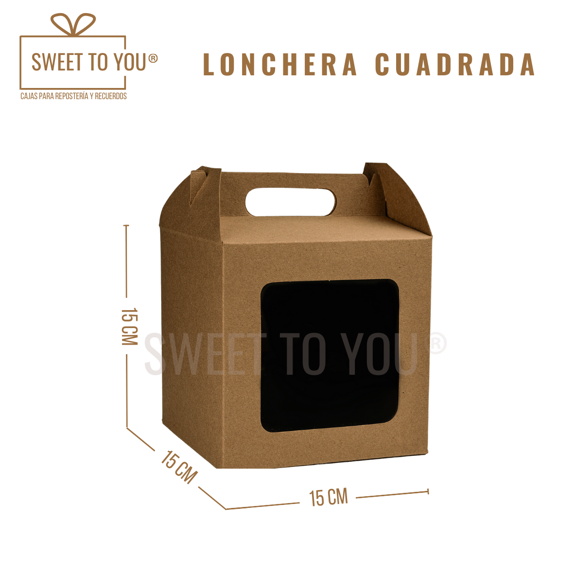 Lonchera | Craft | 15x15x15 cm