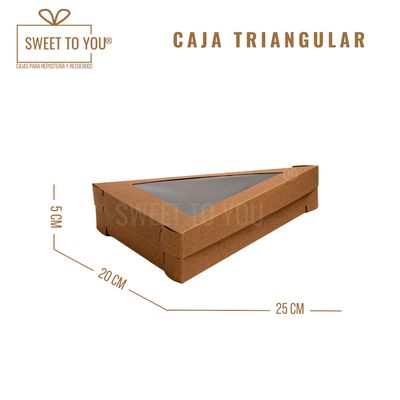 Caja Triangulo | Craft | 25x20x5 cm