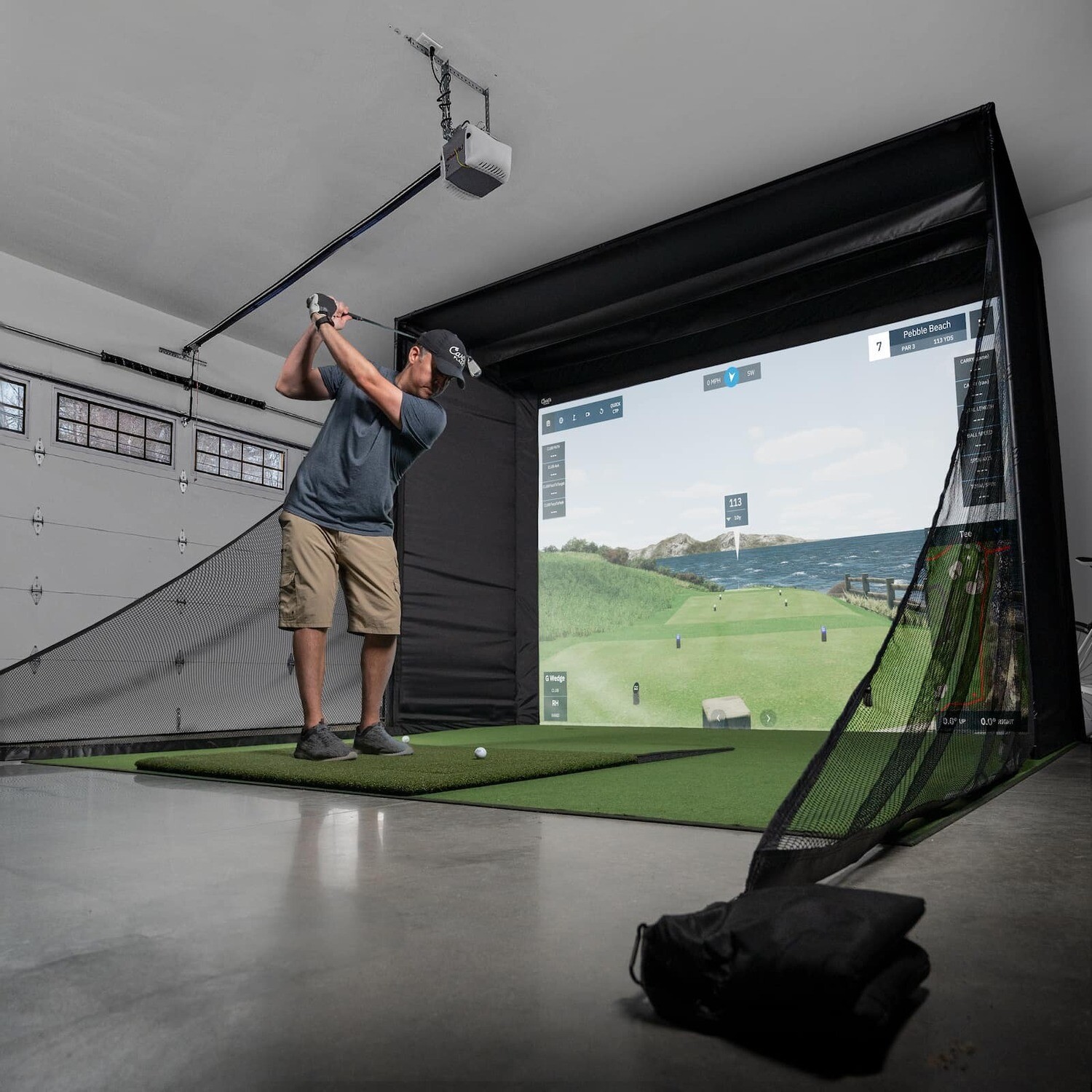 Paquete Indoor - Launch Monitor Golfzon WAVE