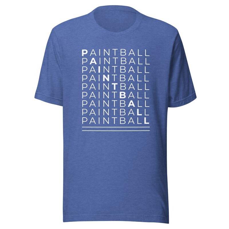 T-shirt - Crossword White Print (Multiple Colors)