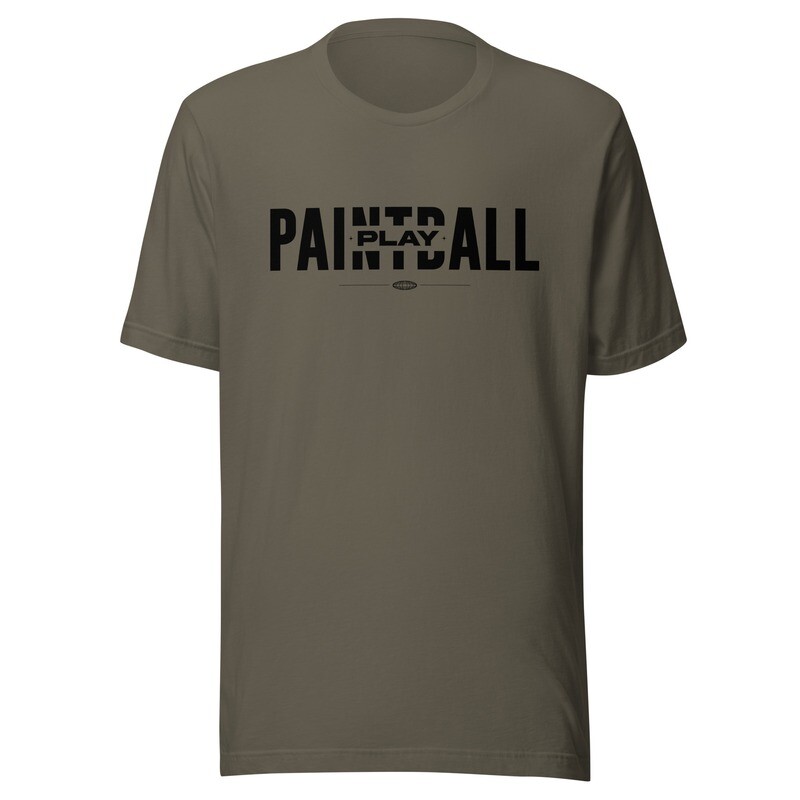 T-shirt - Paintball INSIDER Black Print (Multiple Colors)