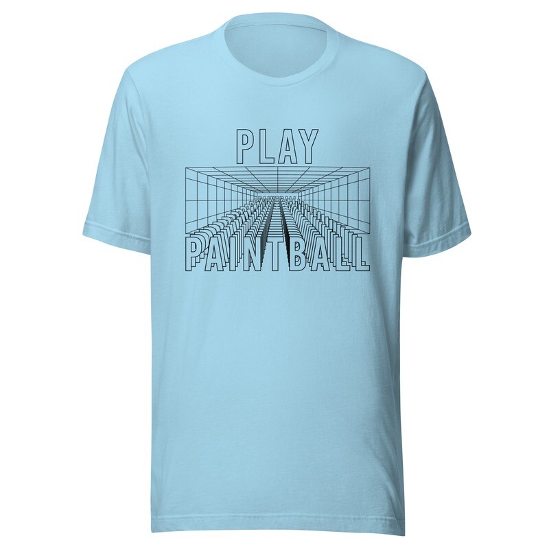 T-shirt - Paintball ARCADE Black Print (Multiple Colors)