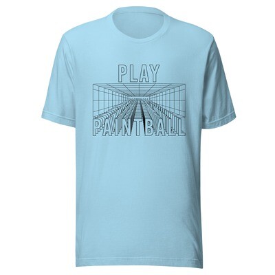 T-shirt - Paintball ARCADE Black Print (Multiple Colors)