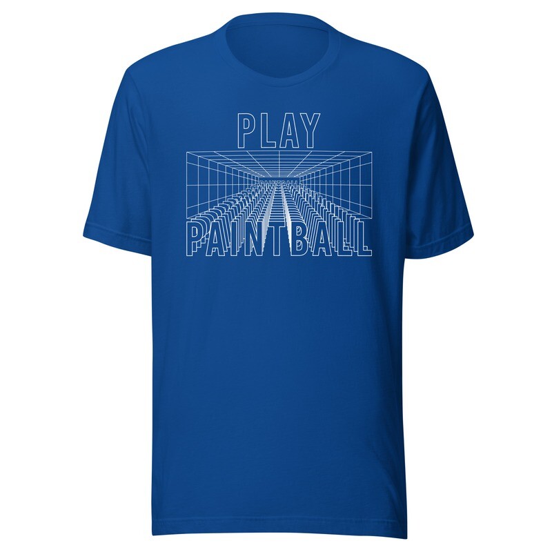 T-shirt - Paintball ARCADE White Print (Multiple Colors)