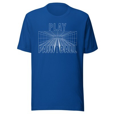 T-shirt - Paintball ARCADE White Print (Multiple Colors)