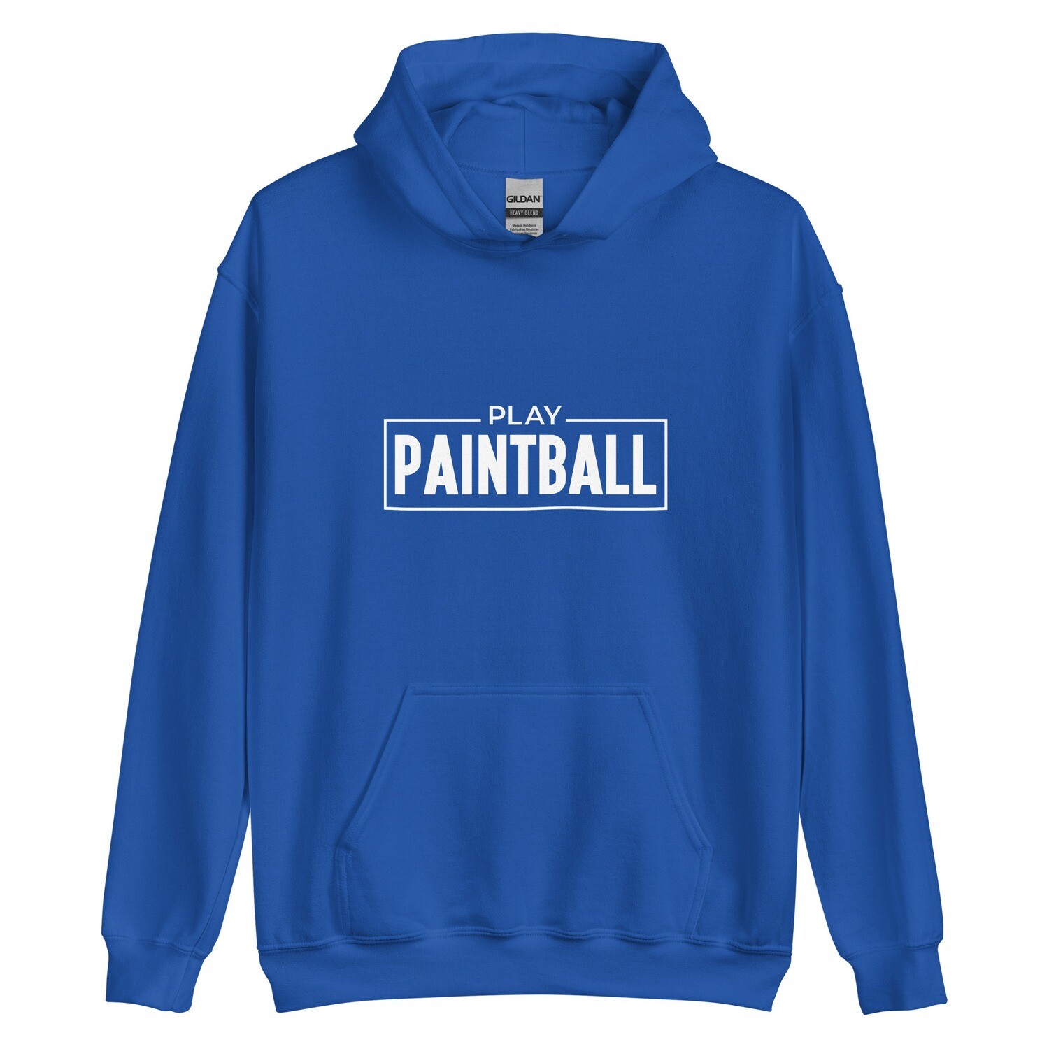 Hoodie - Paintball BOX PLAY White Print (Multiple Colors)