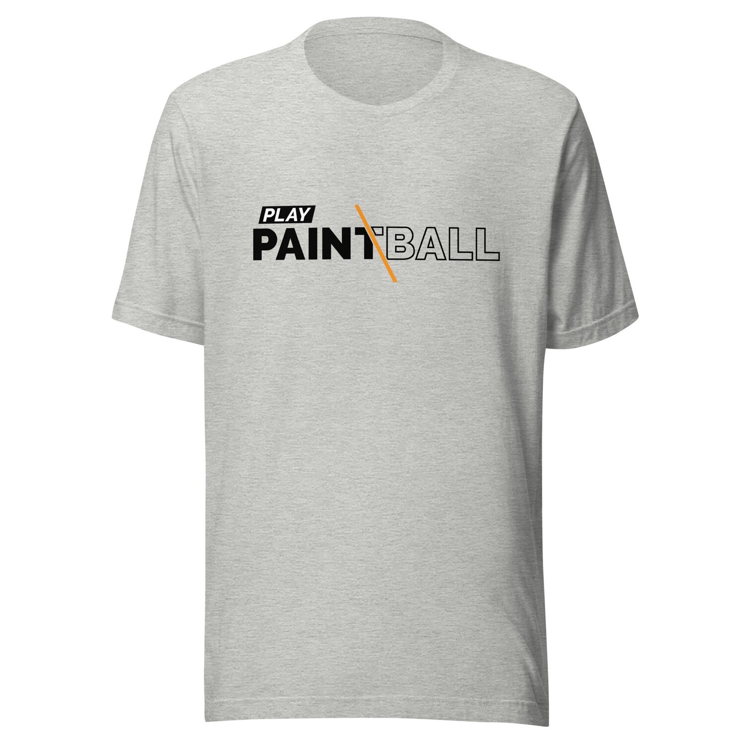 T-shirt  - Paintball SLASH Black Print (Multiple Colors)