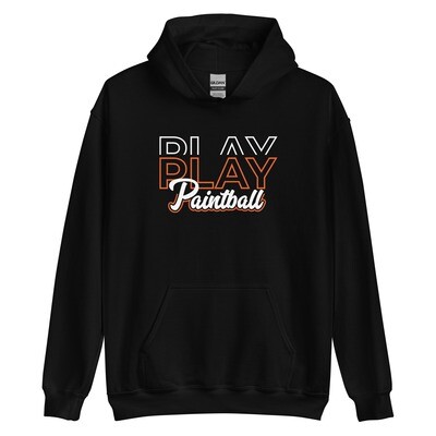 Hoodie - Paintball CURSIVE (Multiple Colors)