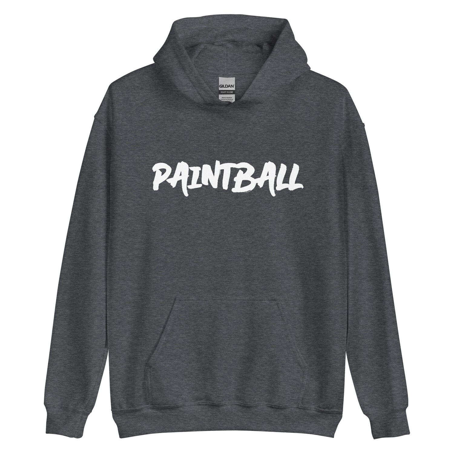 Hoodie - Paintball SCRATCH White Print (Multiple Colors)