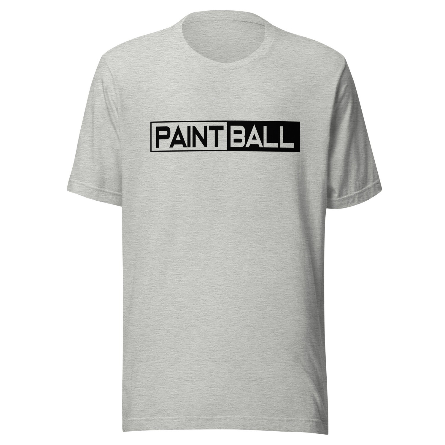 T-shirt - Paintball SPLIT Black Print (Multiple Colors)