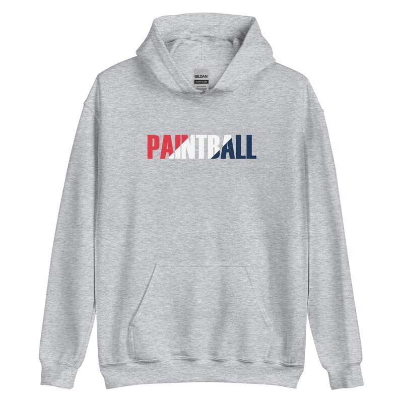 Hoodie - Paintball SLANT RWB Print (Multiple Colors)
