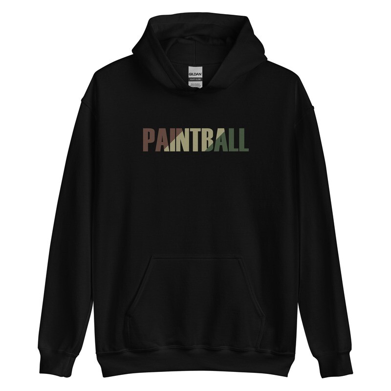 Hoodie - Paintball SLANT Camo Print (Multiple Colors)