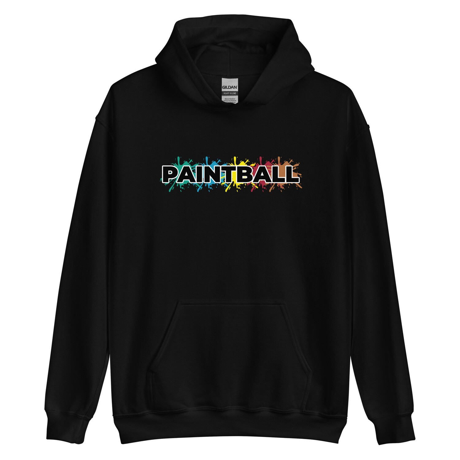 Hoodie - Paintball MULTI SPLAT Print (Multiple Colors)