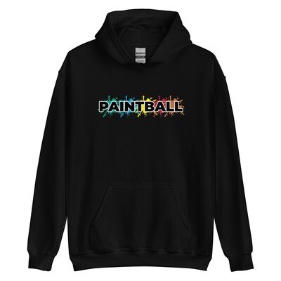 Hoodie - Paintball MULTI SPLAT Print (Multiple Colors)