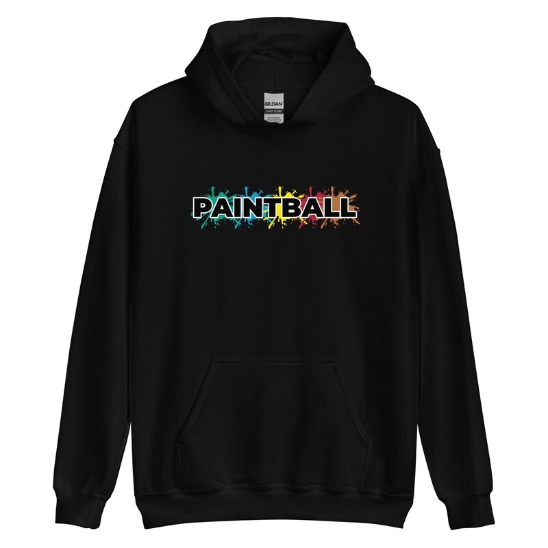 Hoodie - Paintball MULTI SPLAT Print (Multiple Colors)