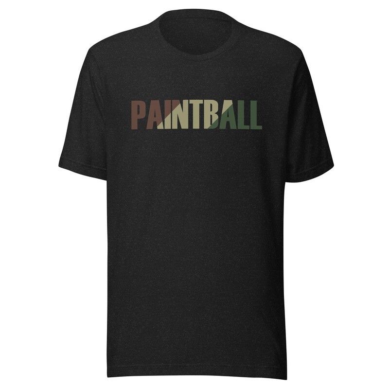 T-shirt  - Paintball SLANT Camo Print (Multiple Colors)