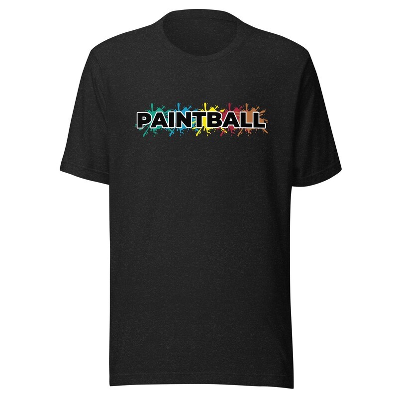 T-shirt - Paintball SPLATS (Multiple Colors)