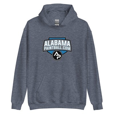 Hoodie - Alabama Logo Color Print (Multiple Colors)